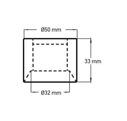 Wellis Reduzierstück 50 auf 32 mm