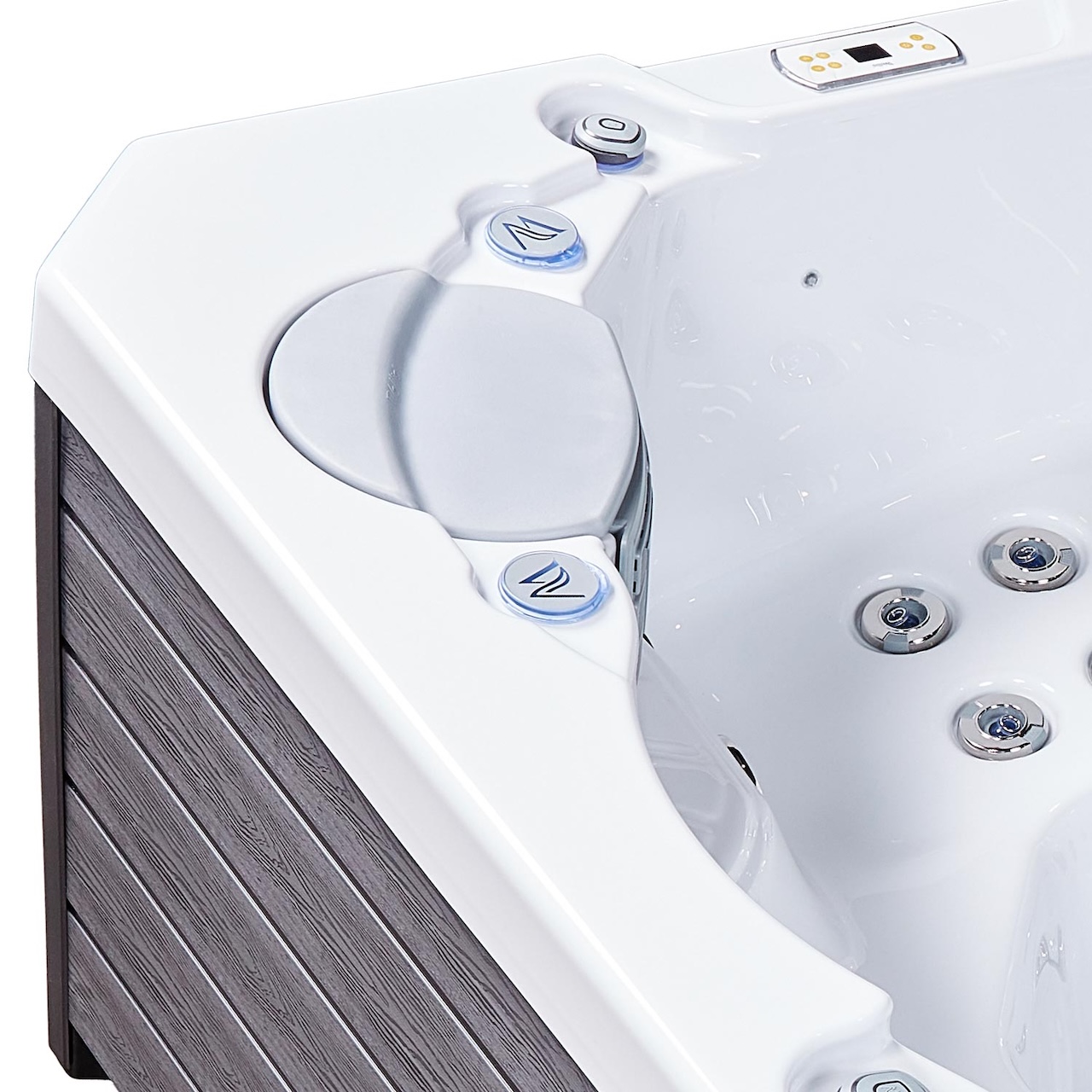 Wellis Prague Life 6 Personen Premium-Whirlpool 200 × 200 × 90 cm