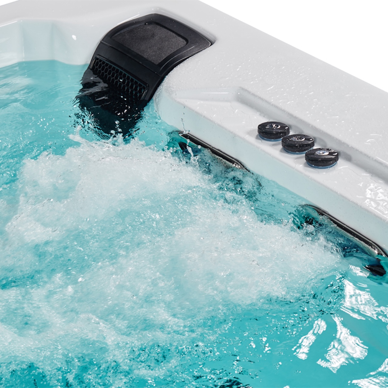 AWT SwimSpa Innovation 590 Dual weiß 590x235 grau