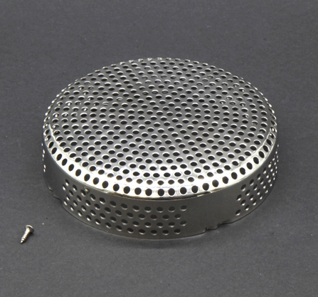 Wellis Einsauggitter 2,5" Chrom (hoch)