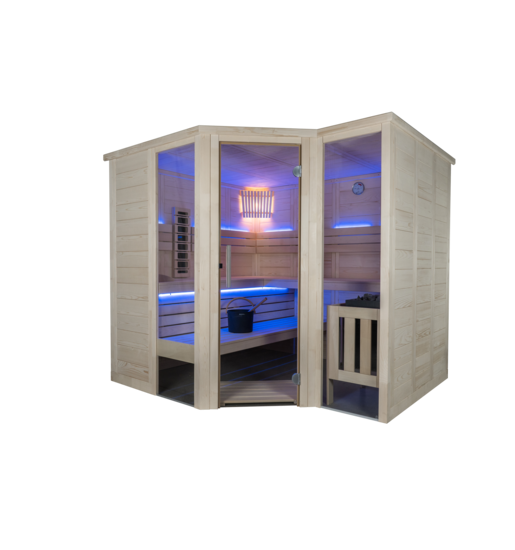 Saunakabine Harvia Arktis Infrarot 234x206x204cm BxTxH