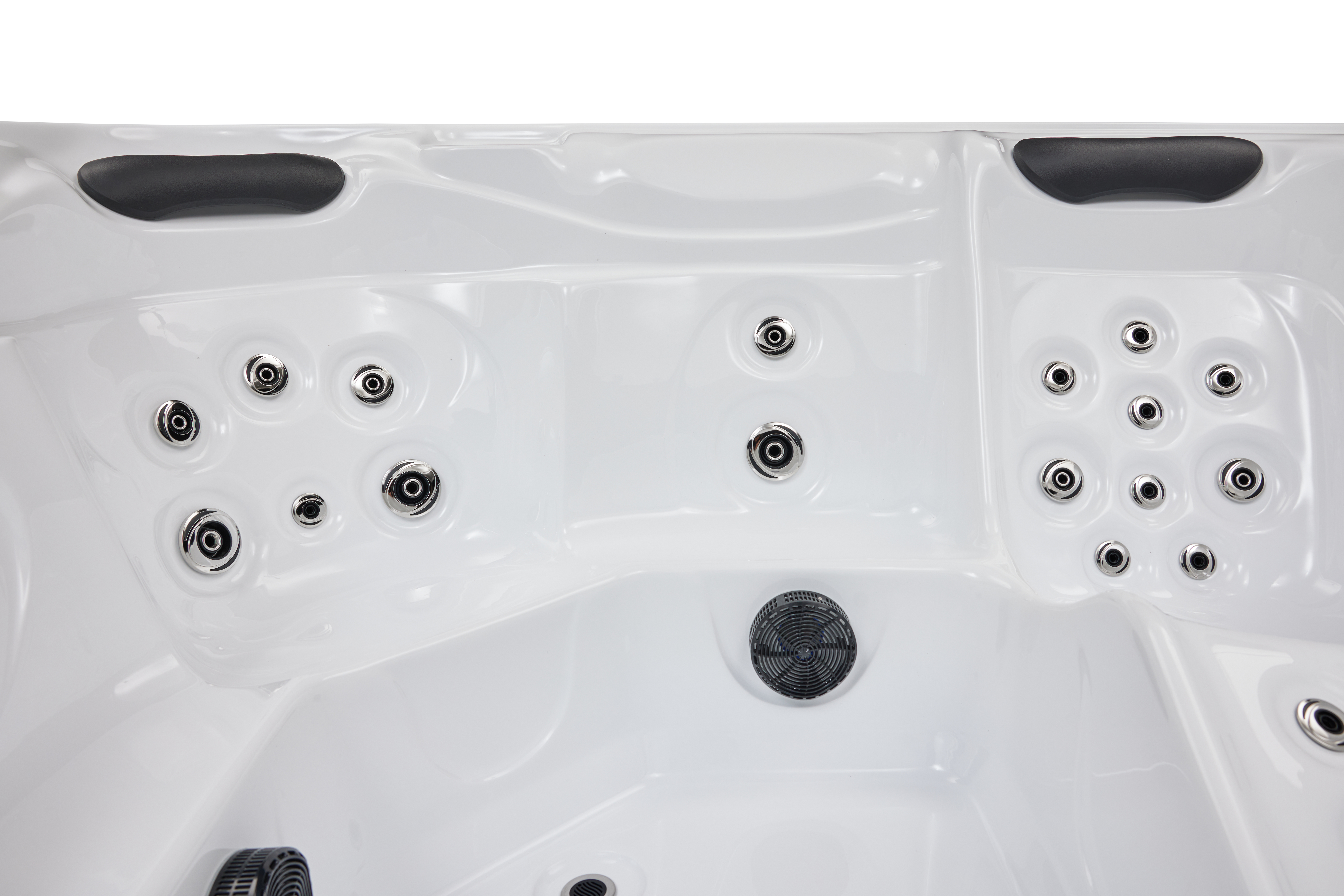 LuBoss Outdoor Whirlpool Modell LuBoss-594S Premium 215x215x90 cm LxBxH