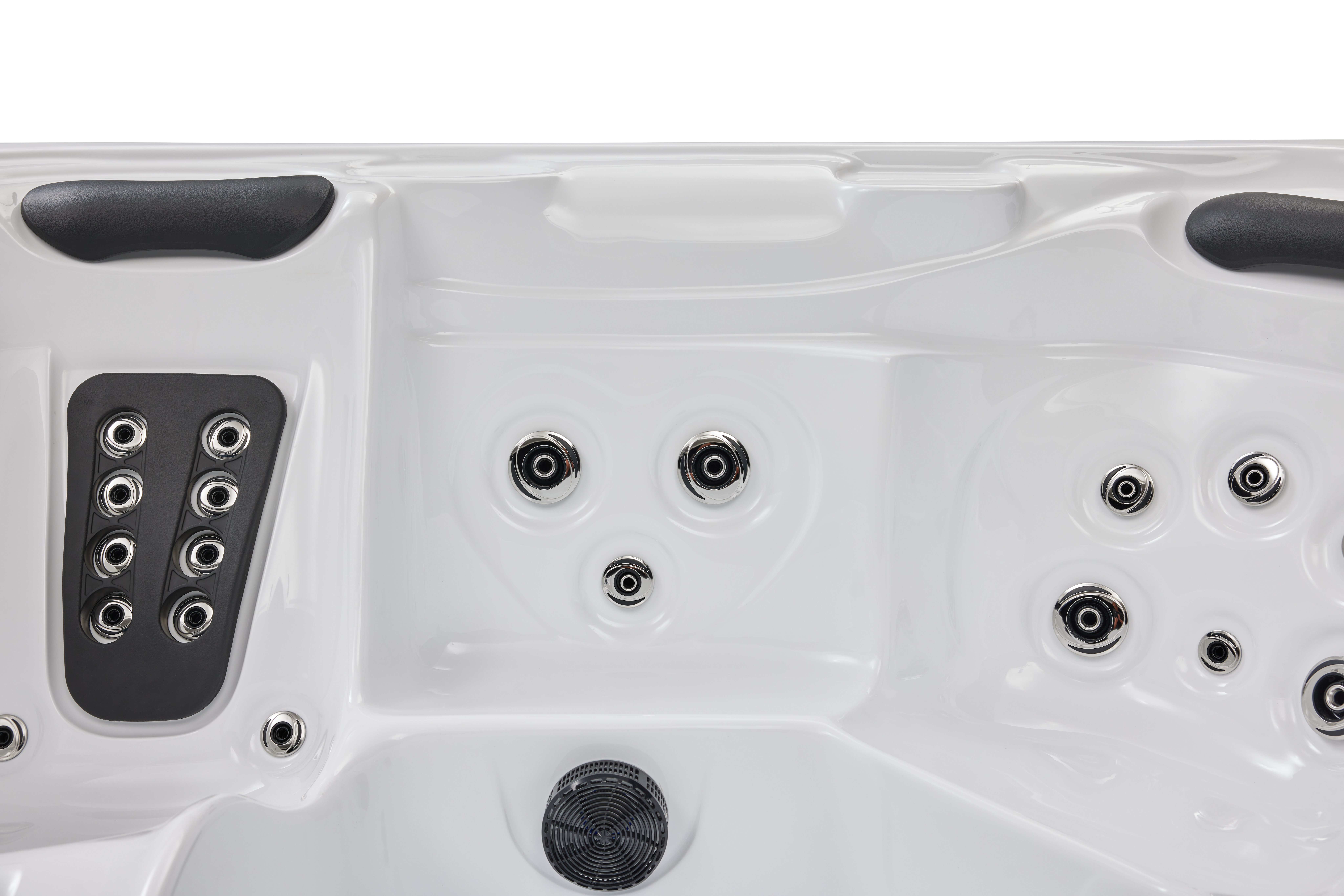 LuBoss Outdoor Whirlpool Modell LuBoss-594S Premium 215x215x90 cm LxBxH