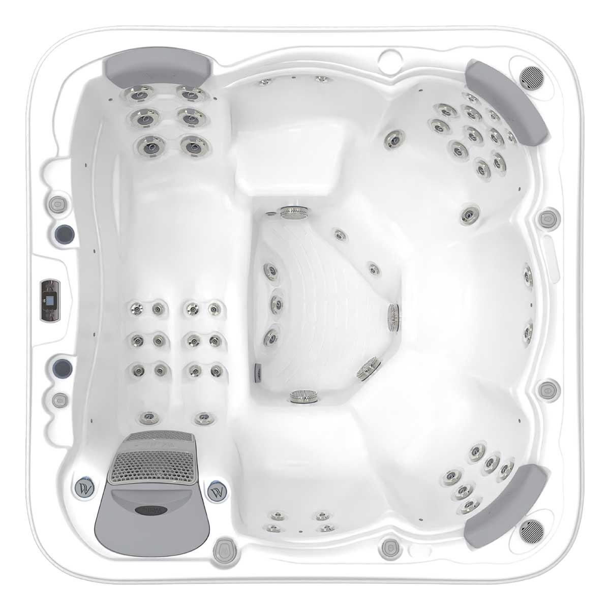 Wellis Lugano Life 6 Personen Premium-Whirlpool 230 × 230 × 94 cm