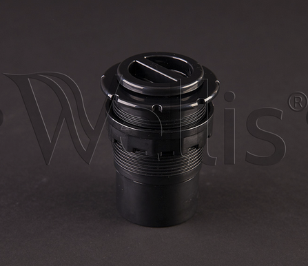 Wellis Entleerungsstutzen 48mm ⌀ mit Gewindeanschluss