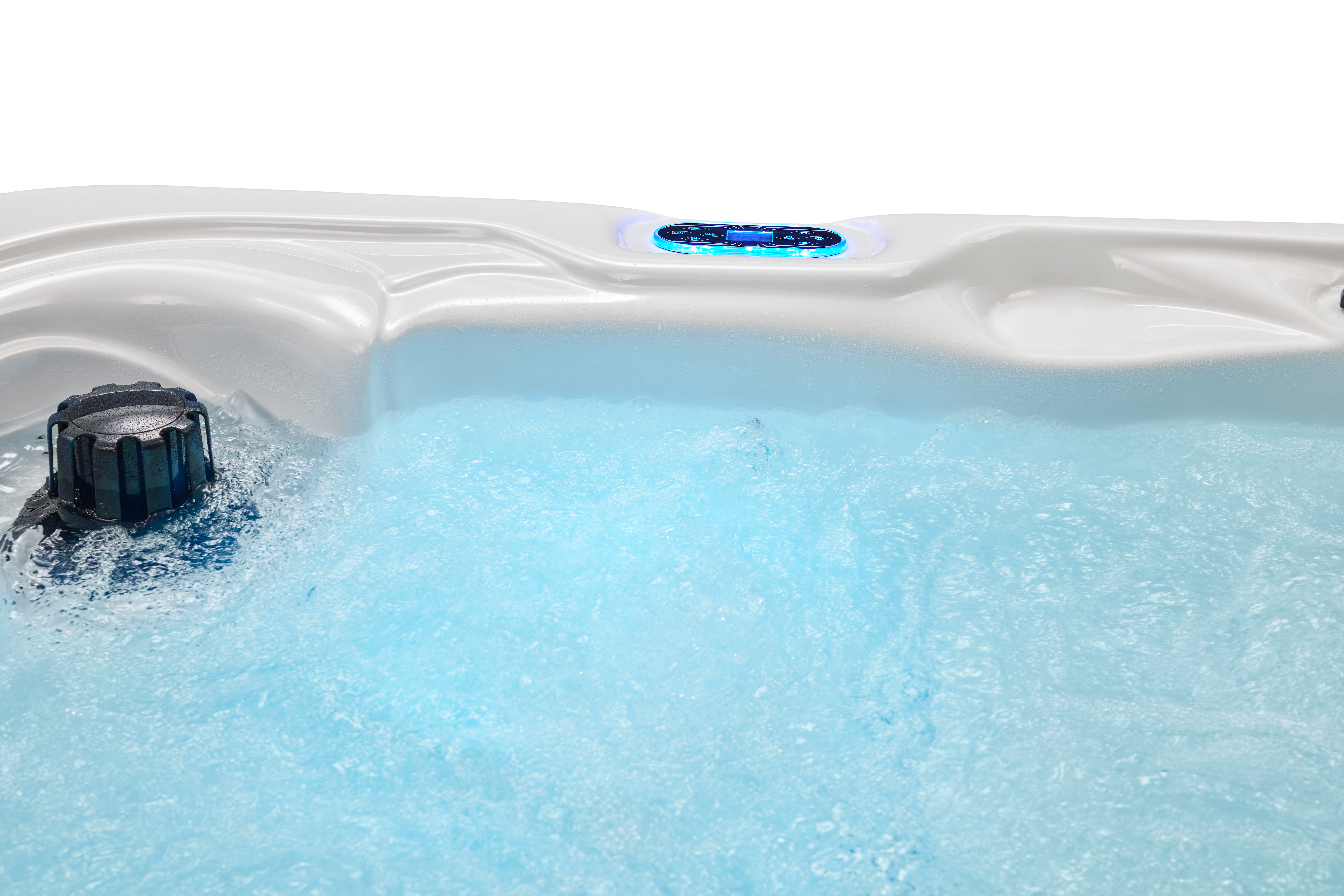 LuBoss Outdoor Whirlpool Modell LuBoss-594S Premium 215x215x90 cm LxBxH