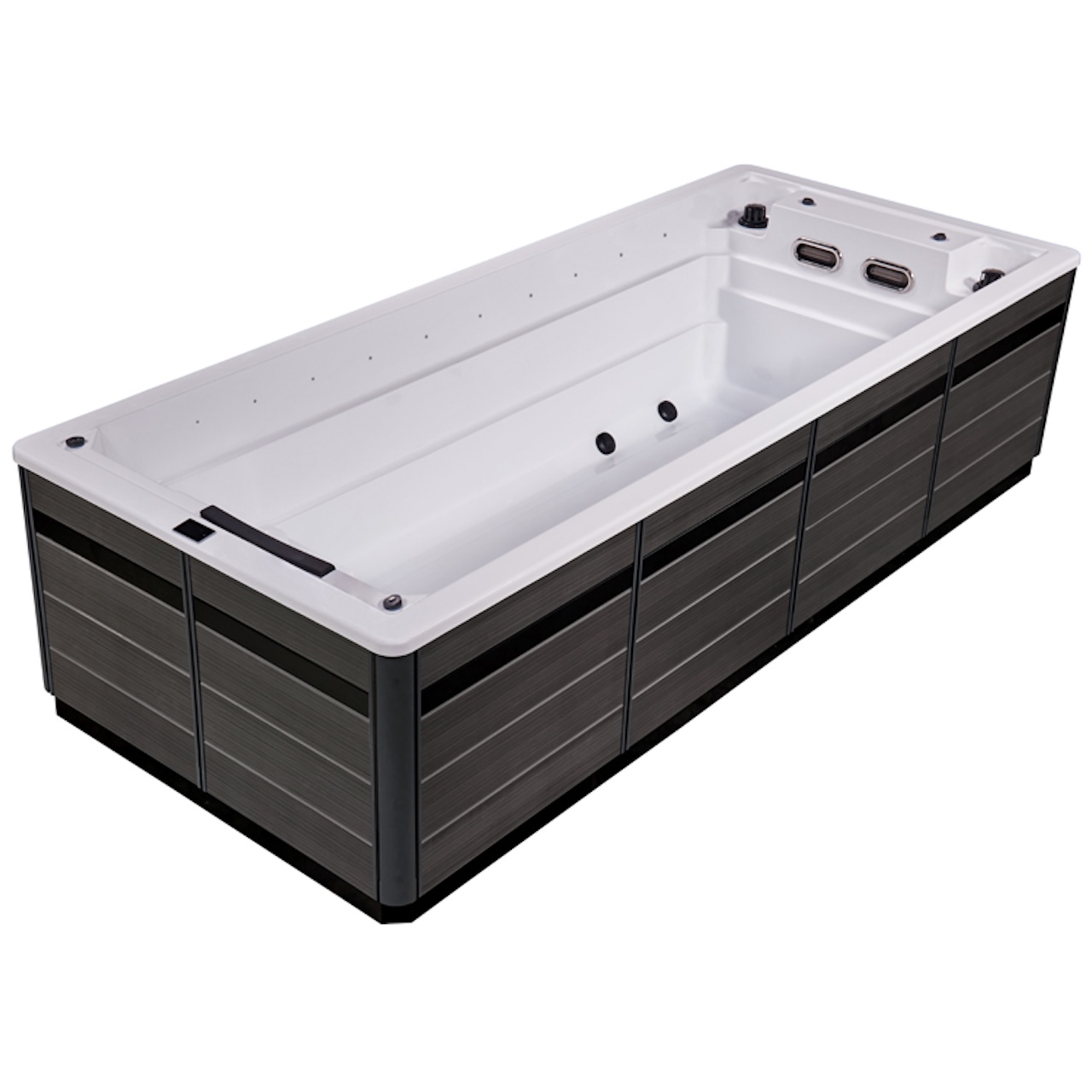 AWT SwimSpa Innovation 550 weiß 550x230 grau 