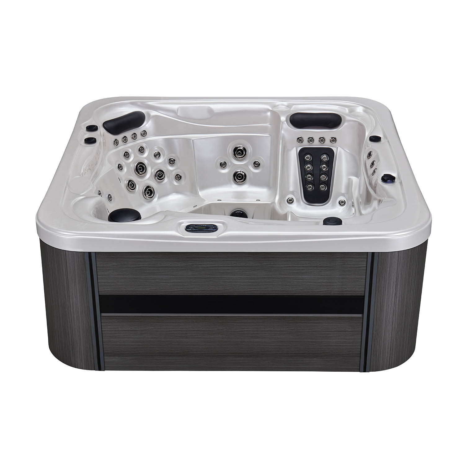 LuBoss Outdoor Whirlpool Modell LuBoss-596S Premium 220x220x90 cm LxBxH 