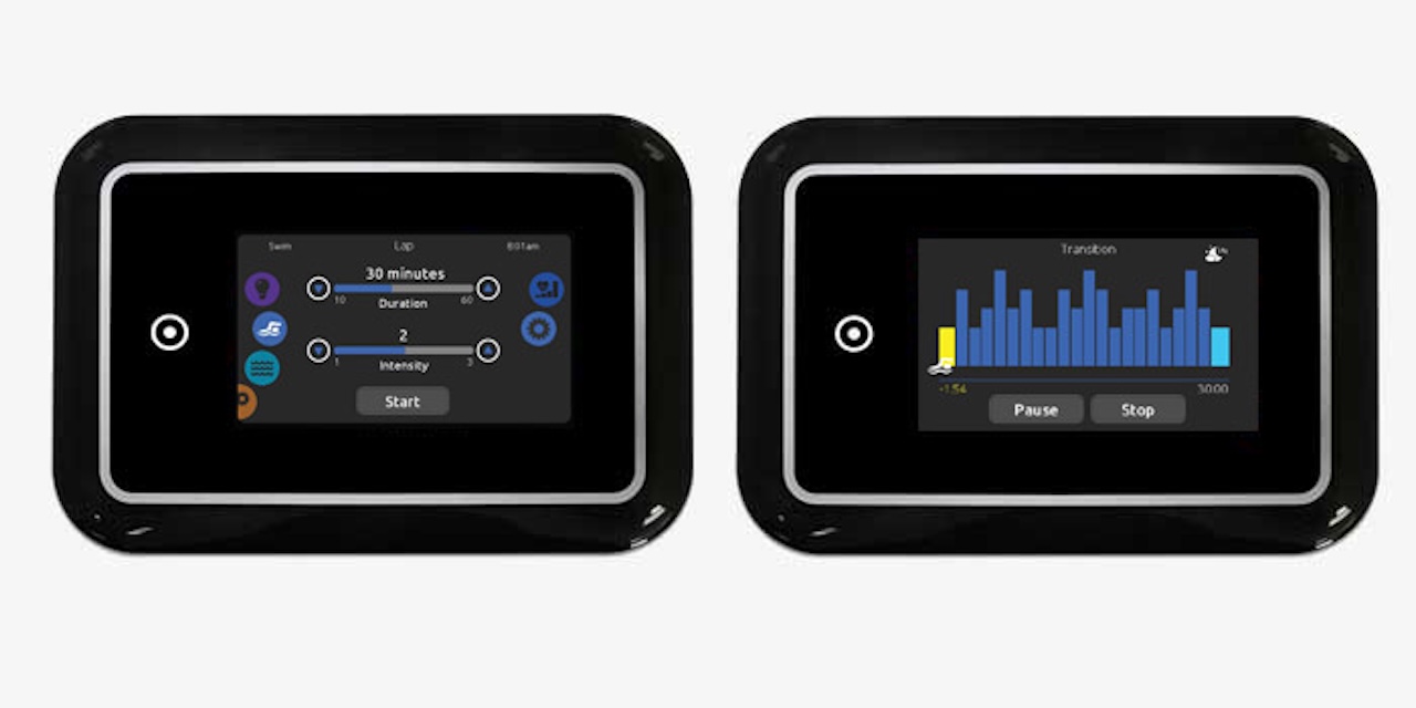 AWT SwimSpa Innovation 550 weiß 550x230 grau 