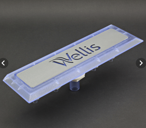Wellis Wasserfall LED mit Logo V2