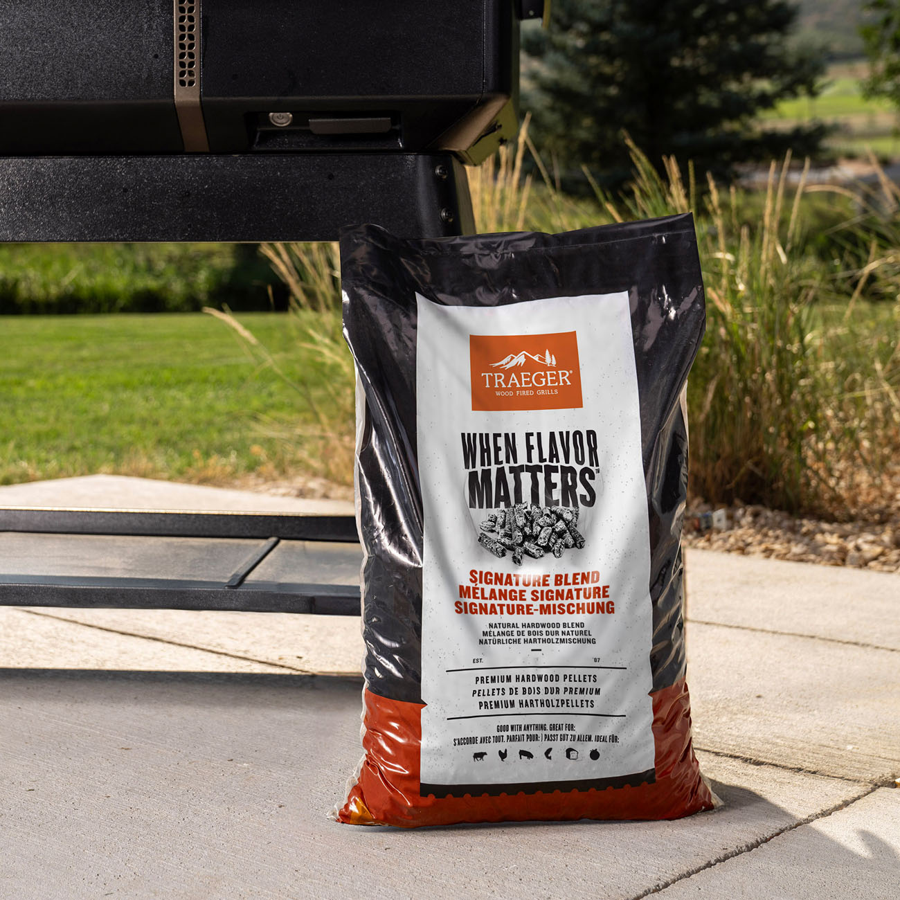 Traeger Signature Blend Holzpellets FSC® – 9 kg - Der Allrounder