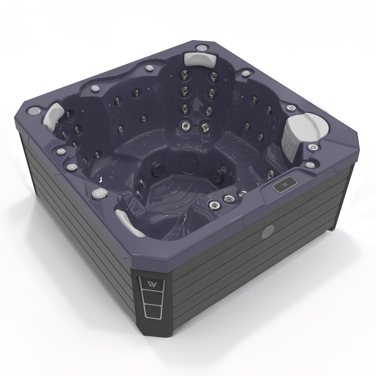 Wellis Prague Life 6 Personen Premium-Whirlpool 200 × 200 × 90 cm