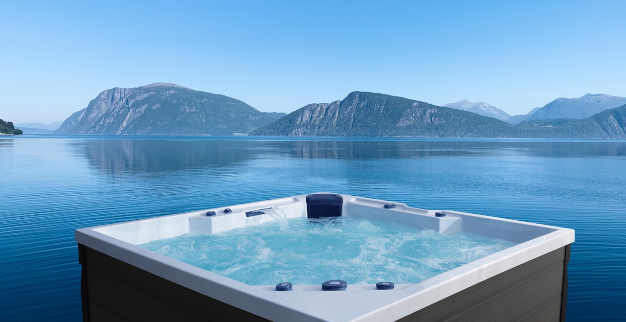 AWT Aussenwhirlpool IN-404 Eco Extreme 225x225 grau 