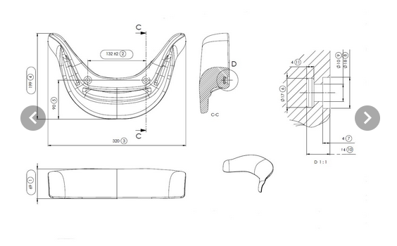Wellis Kopfkissen für Ecke 330x230 MAL hellgrau