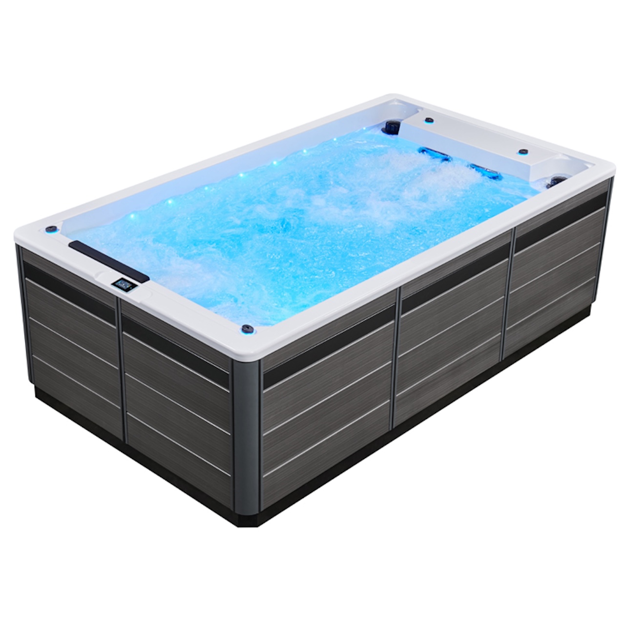 AWT SwimSpa Innovation 380 weiß 380x220 grau 
