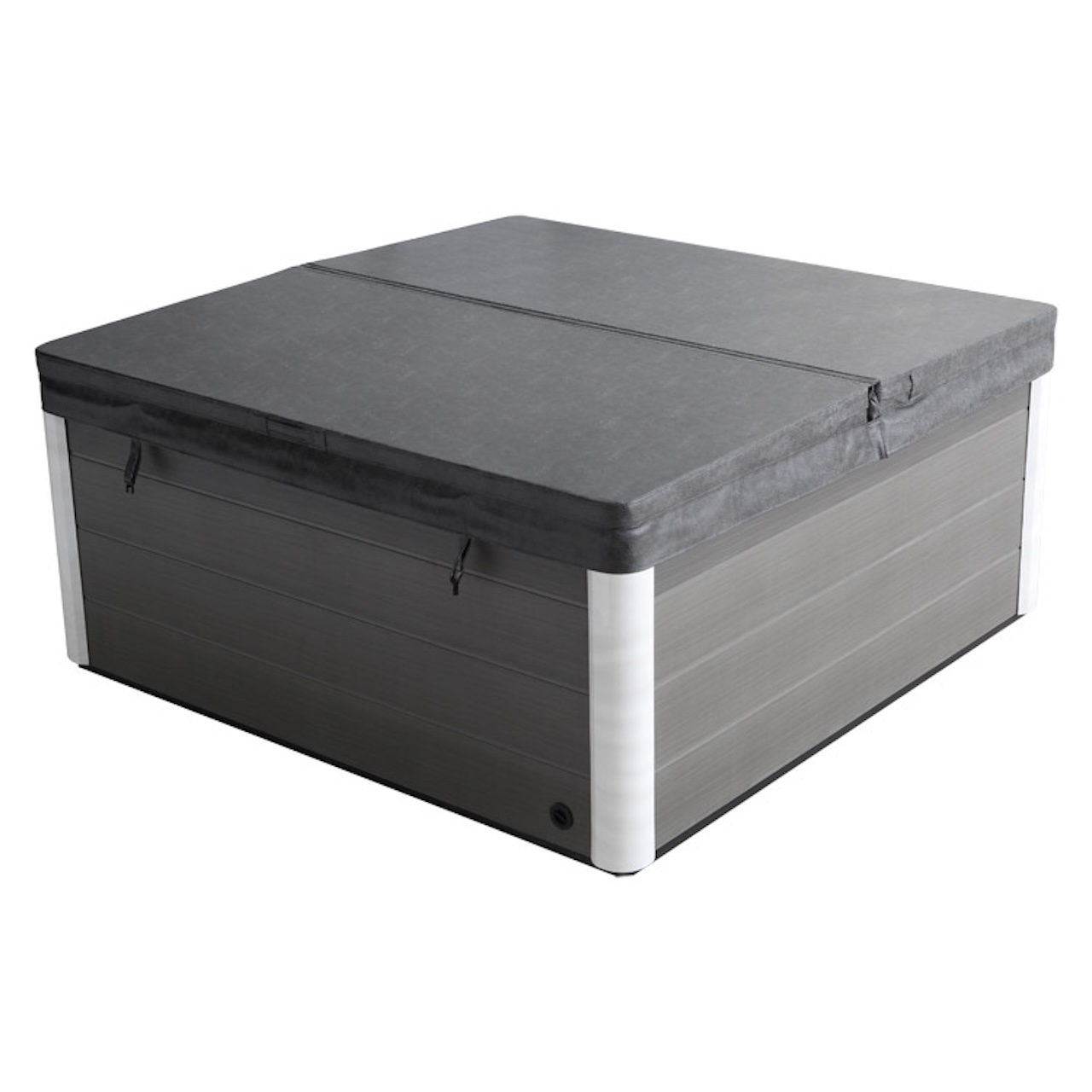 AWT Aussenwhirlpool IN-703 Premium Cloudy Black 225x225 grau 