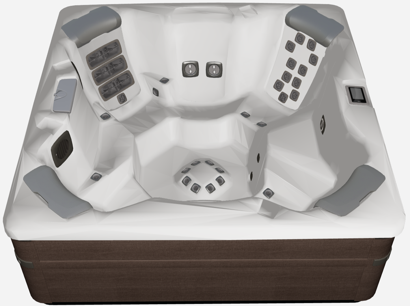 Bullfrogspas Outdoor Whirlpool A8 Choice 239x239x97cm 