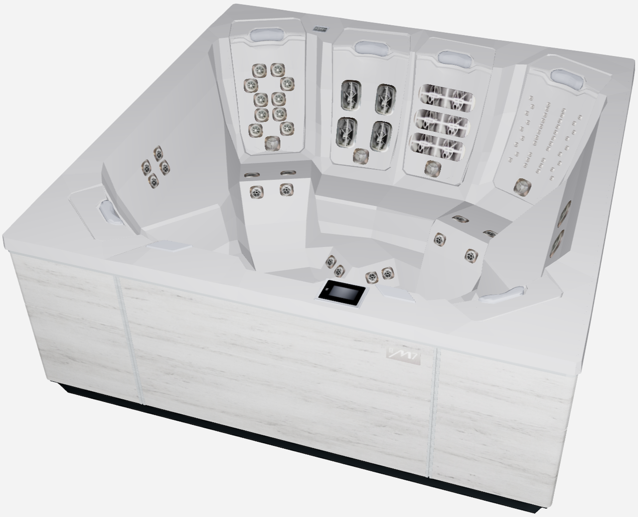 Bullfrogspas M7 Outdoor Whirlpool 231x231x94cm