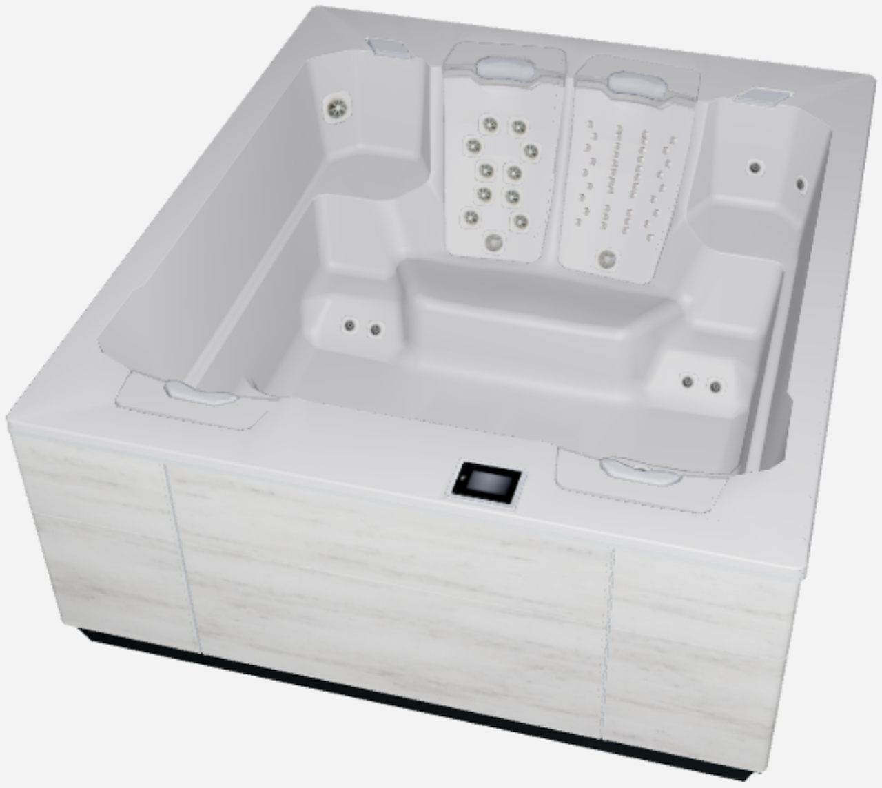 Bullfrogspas M6 Outdoor Whirlpool 231x203x86cm