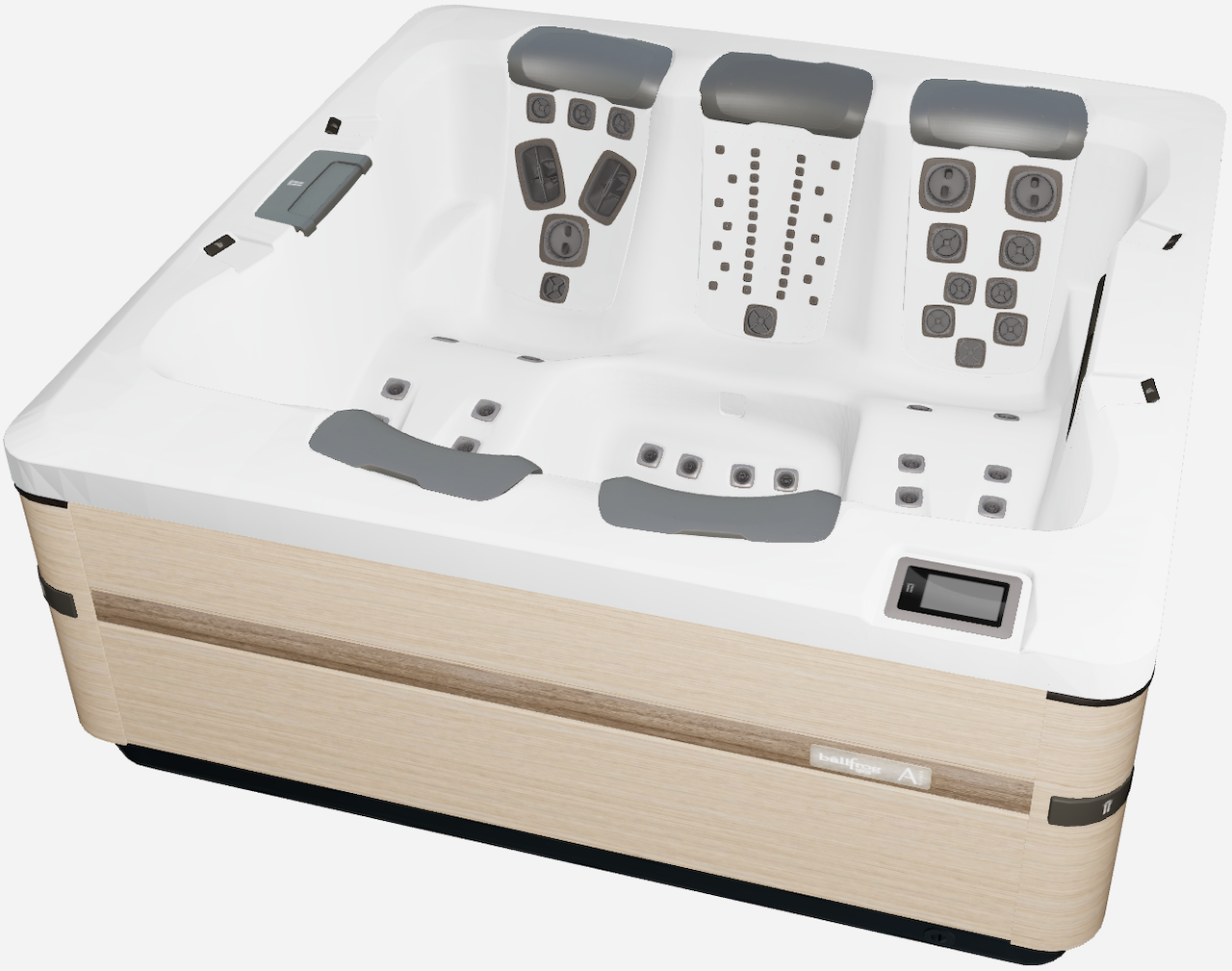 Bullfrogspas Outdoor Whirlpool A7D Select 224x224x92cm