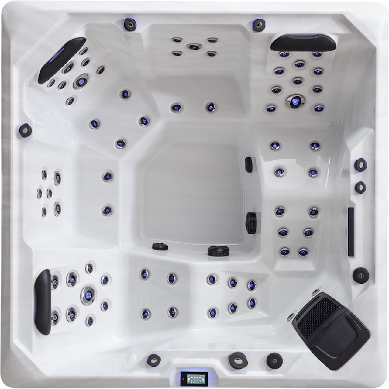 AWT Aussenwhirlpool IN-701 Premium 212x212 grau