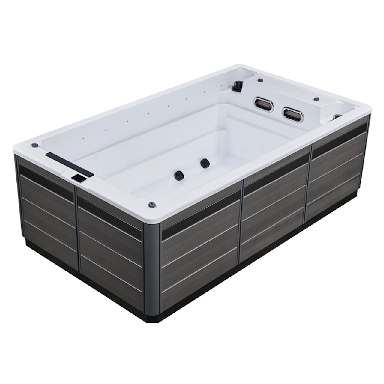 AWT SwimSpa Innovation 380 weiß 380x220 grau 