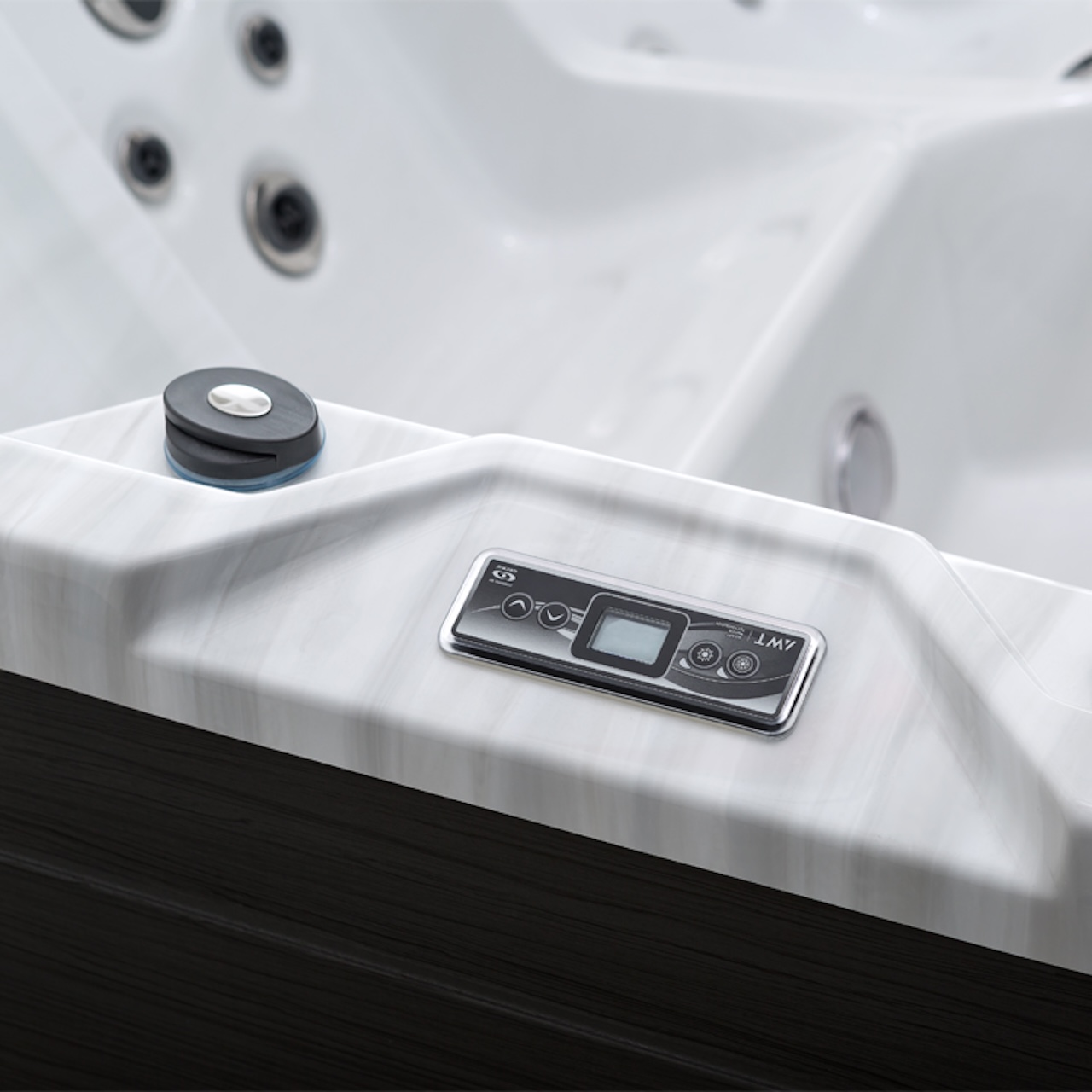 AWT Aussenwhirlpool IN-402 Basic Sterling Silver 200x200 grau 