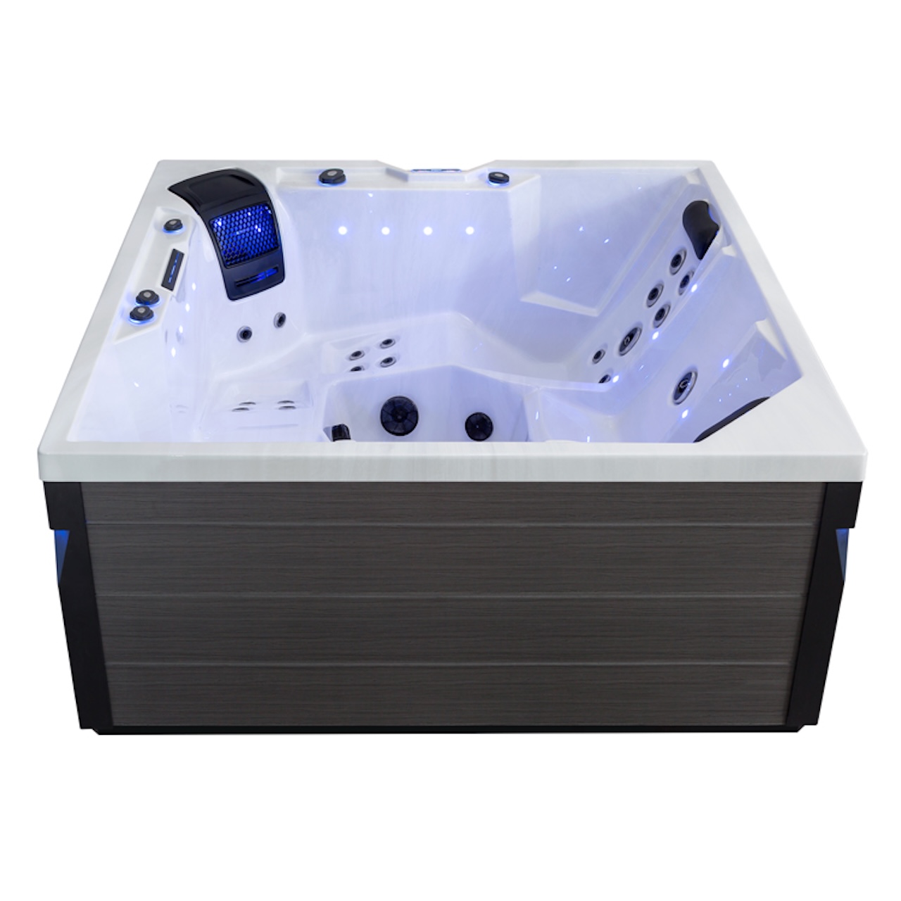 AWT Aussenwhirlpool IN-403 Eco Sterling Silver 200x200 grau