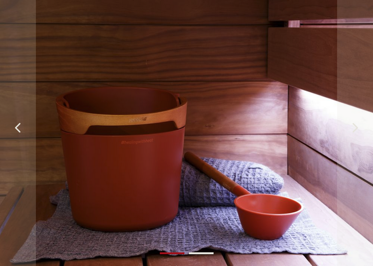 HARVIA Saunazubehörset Helmi Kübel und Kelle 