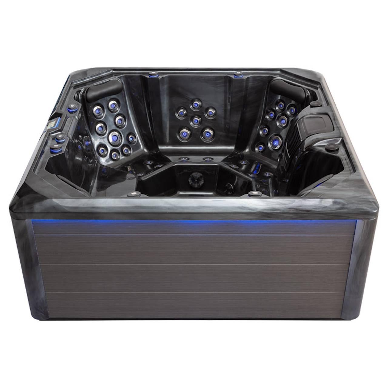 AWT Aussenwhirlpool IN-702 Eco Extreme Cloudy Black 212x212 grau