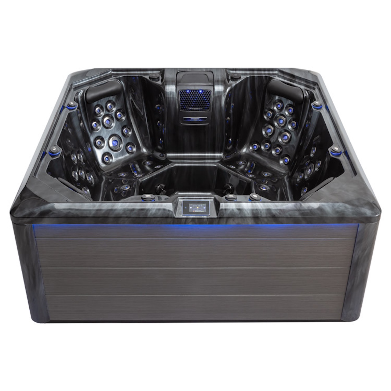 AWT Aussenwhirlpool IN-702 Eco Extreme Cloudy Black 212x212 grau