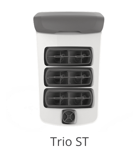 Trio Premium Luxury Jetpack Hot Tubs - A Series Spas Bullfrog Spas