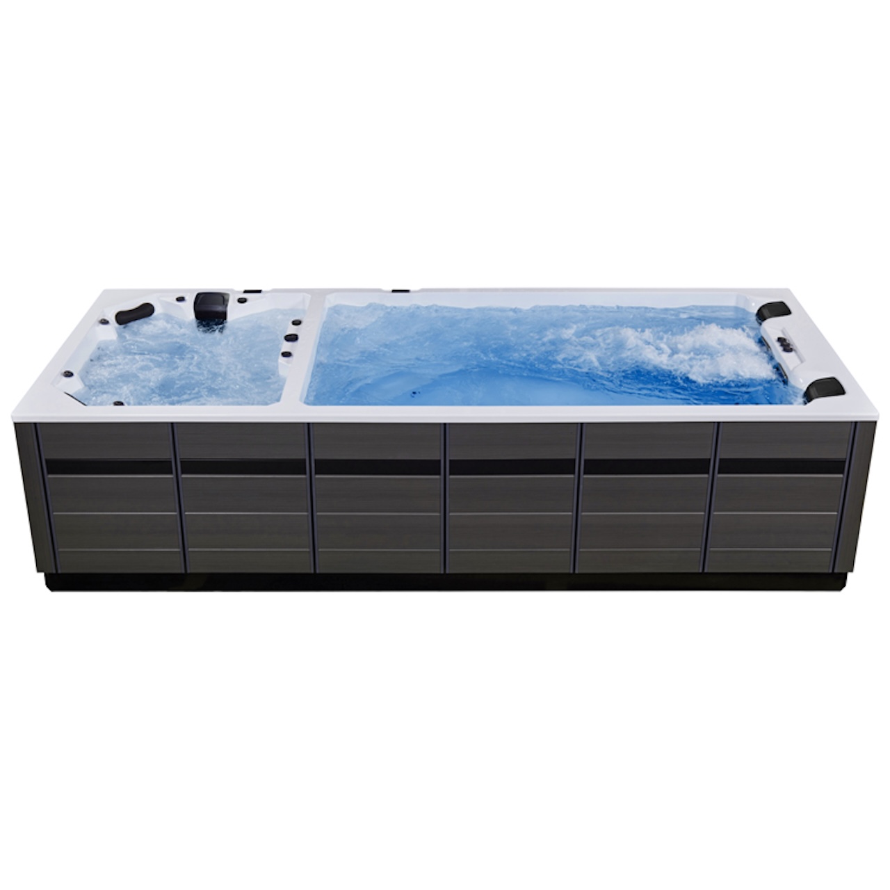AWT SwimSpa Innovation 590 Dual weiß 590x235 grau