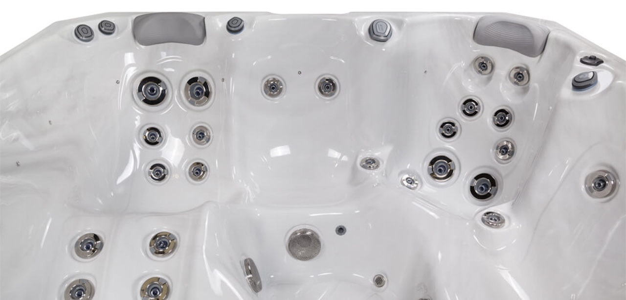 Wellis Palermo Life 5 Personen Premium-Whirlpool 218 × 218 × 90 cm