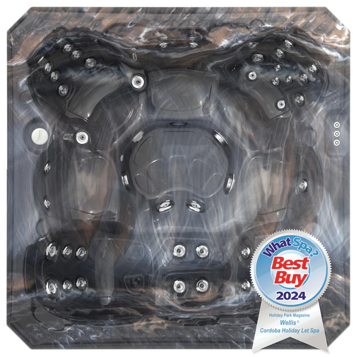 Wellis Whirlpool Cordoba 218x218x90cm