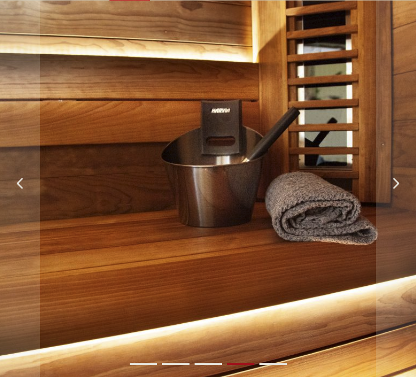 HARVIA Sauna Zubehörset Stahl schwarz