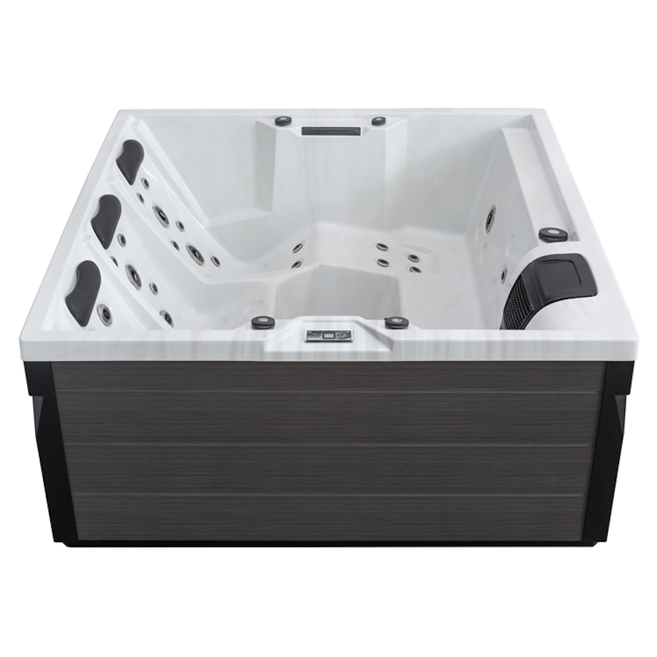 AWT Aussenwhirlpool IN-402 Basic Sterling Silver 200x200 grau 