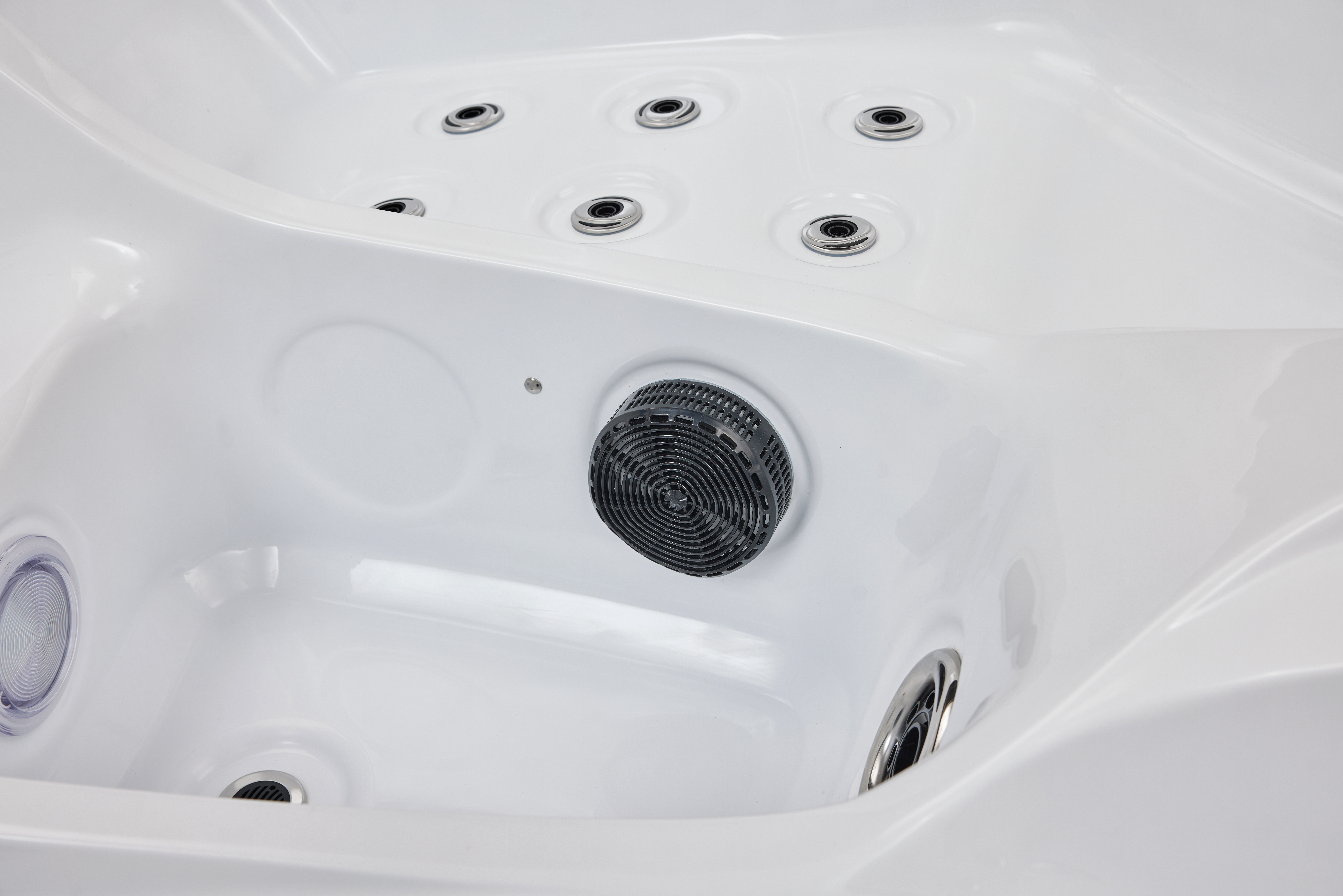 LuBoss Outdoor Whirlpool Modell LuBoss-696S Premium 215x155x90 cm LxBxH