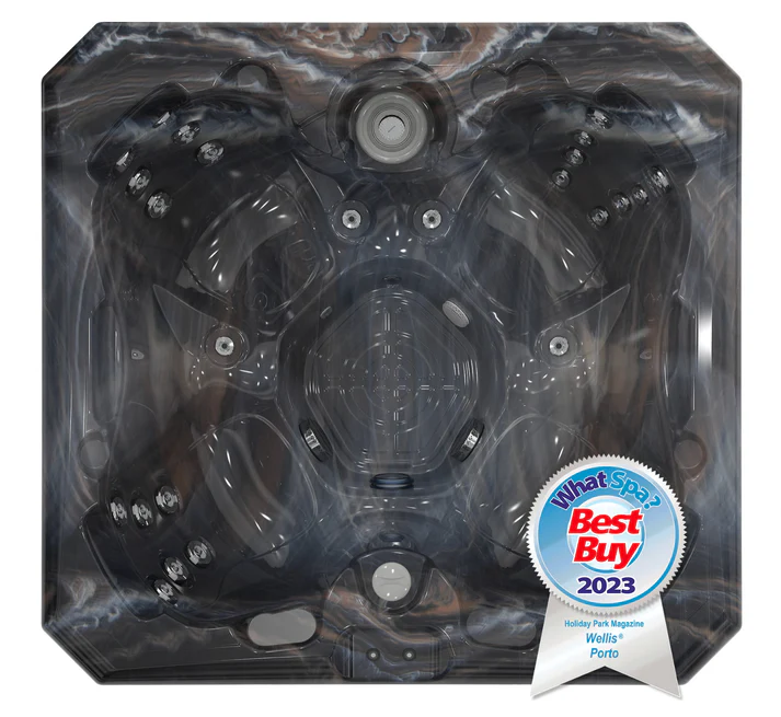 Wellis Whirlpool Porto 190x180x85cm