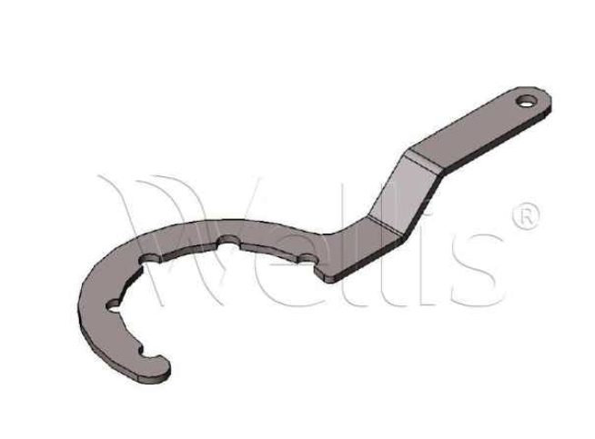 Wellis Düsenschlüssel 7"