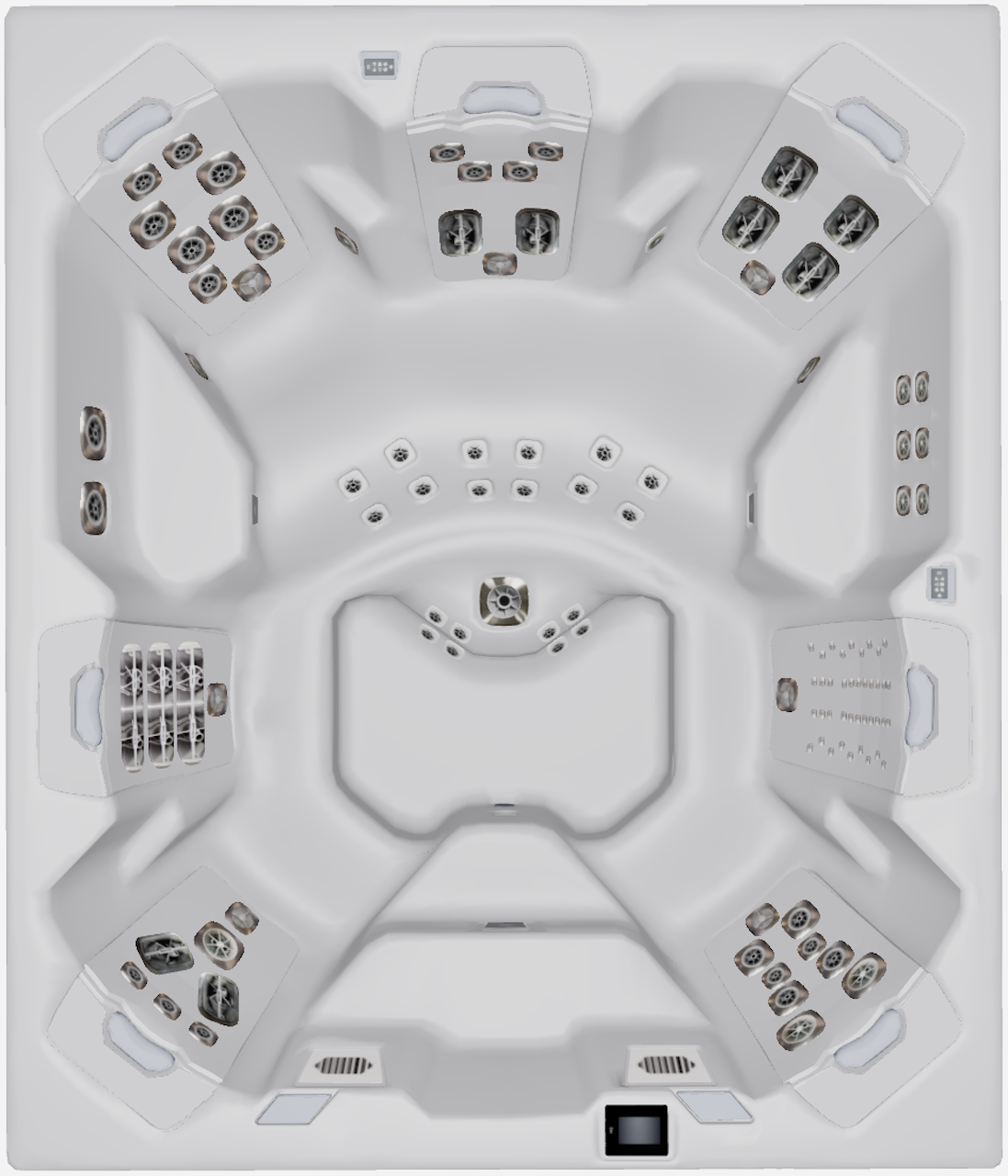 Bullfrogspas M9 Outdoor Whirlpool 279x239x96cm