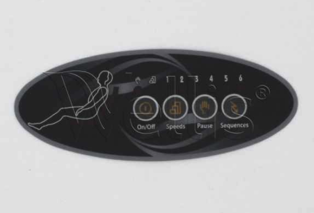 Wellis Aufkleber für Steuerung Pulsar Gecko V2