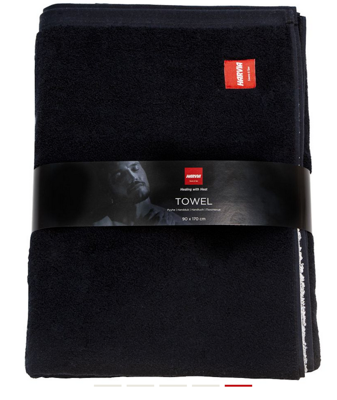 HARVIA by Luhta Handtuch schwarz