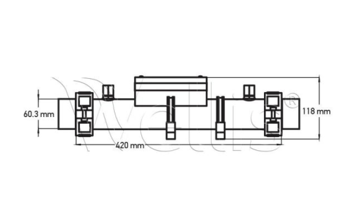 Wellis Heizung Balboa für GS100 3kW  Ø 60mm 