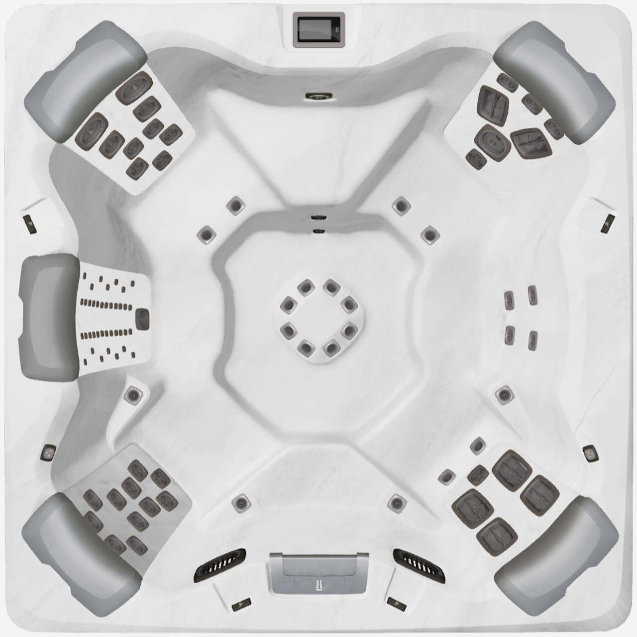 Bullfrogspas Outdoor Whirlpool A7 Select 224x224x92cm