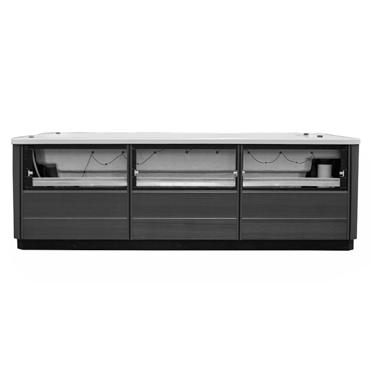 AWT SwimSpa Innovation 380 weiß 380x220 grau 