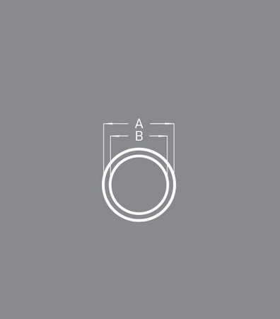 Wellis Rohr PVC 48 mm weiß