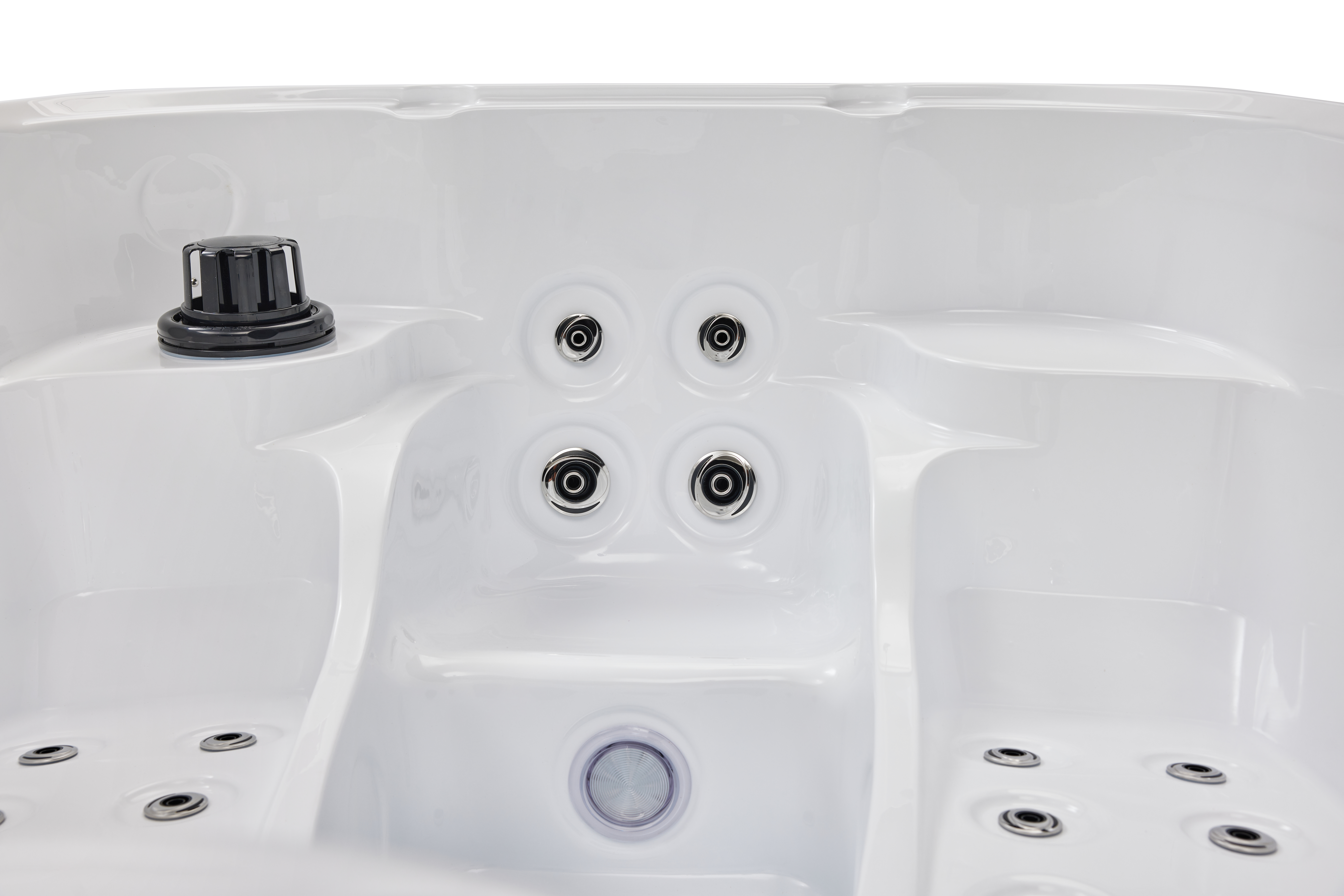 LuBoss Outdoor Whirlpool Modell LuBoss-696S Premium 215x155x90 cm LxBxH