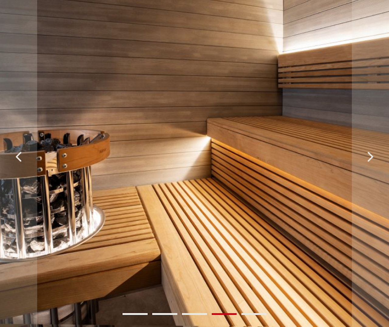 HARVIA Einbaurahmen Cilindro beleuchtet