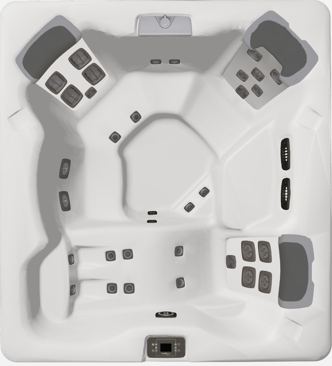 Bullfrogspas Outdoor Whirlpool A6L Choice 224x203x86cm